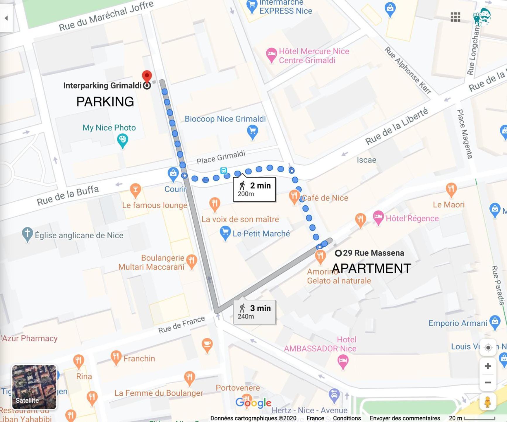 Апартаменты Massena Street - 1 Bdr Duplex With Ac & Parking Ницца Экстерьер фото