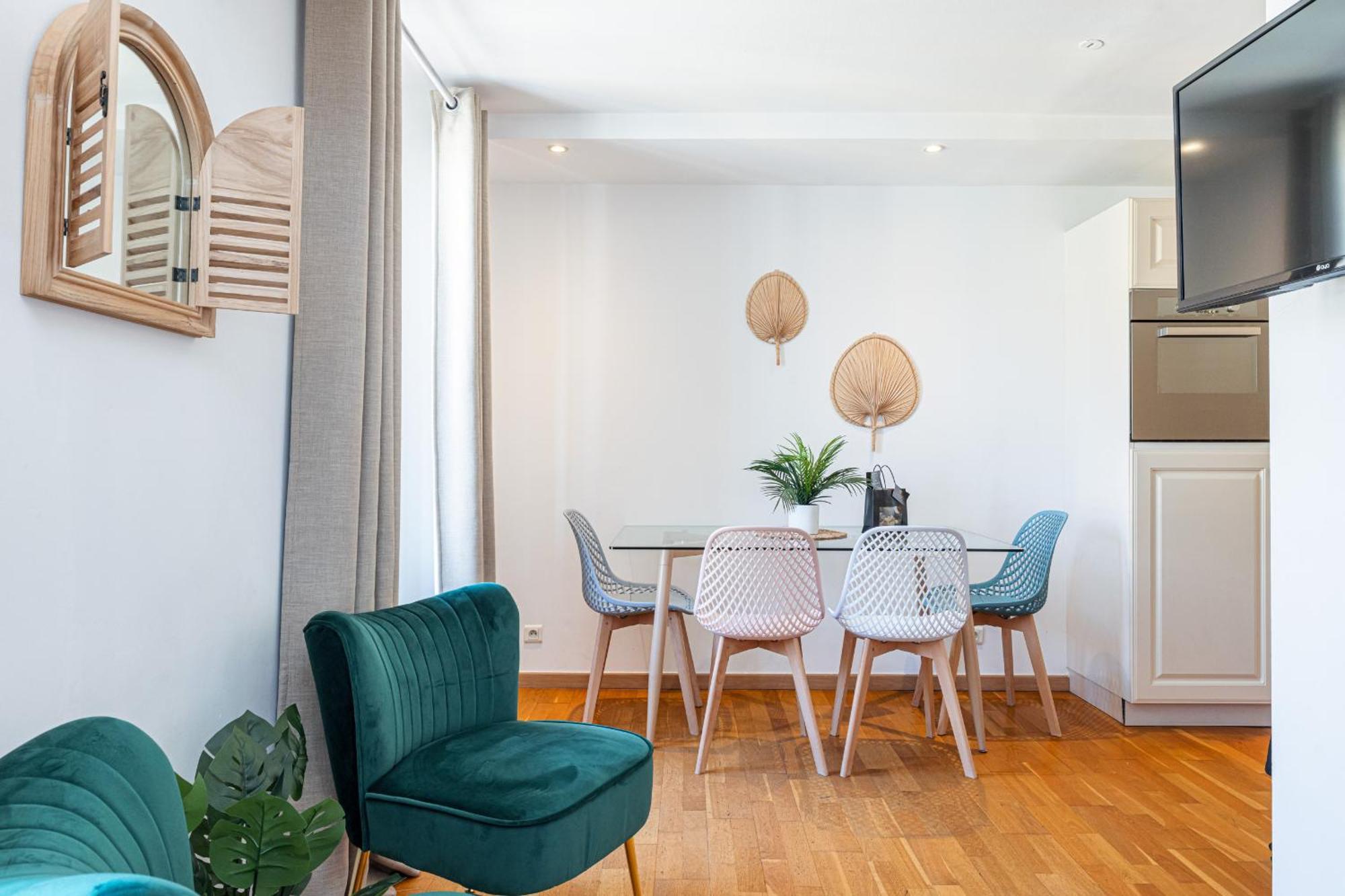 Апартаменты Massena Street - 1 Bdr Duplex With Ac & Parking Ницца Экстерьер фото