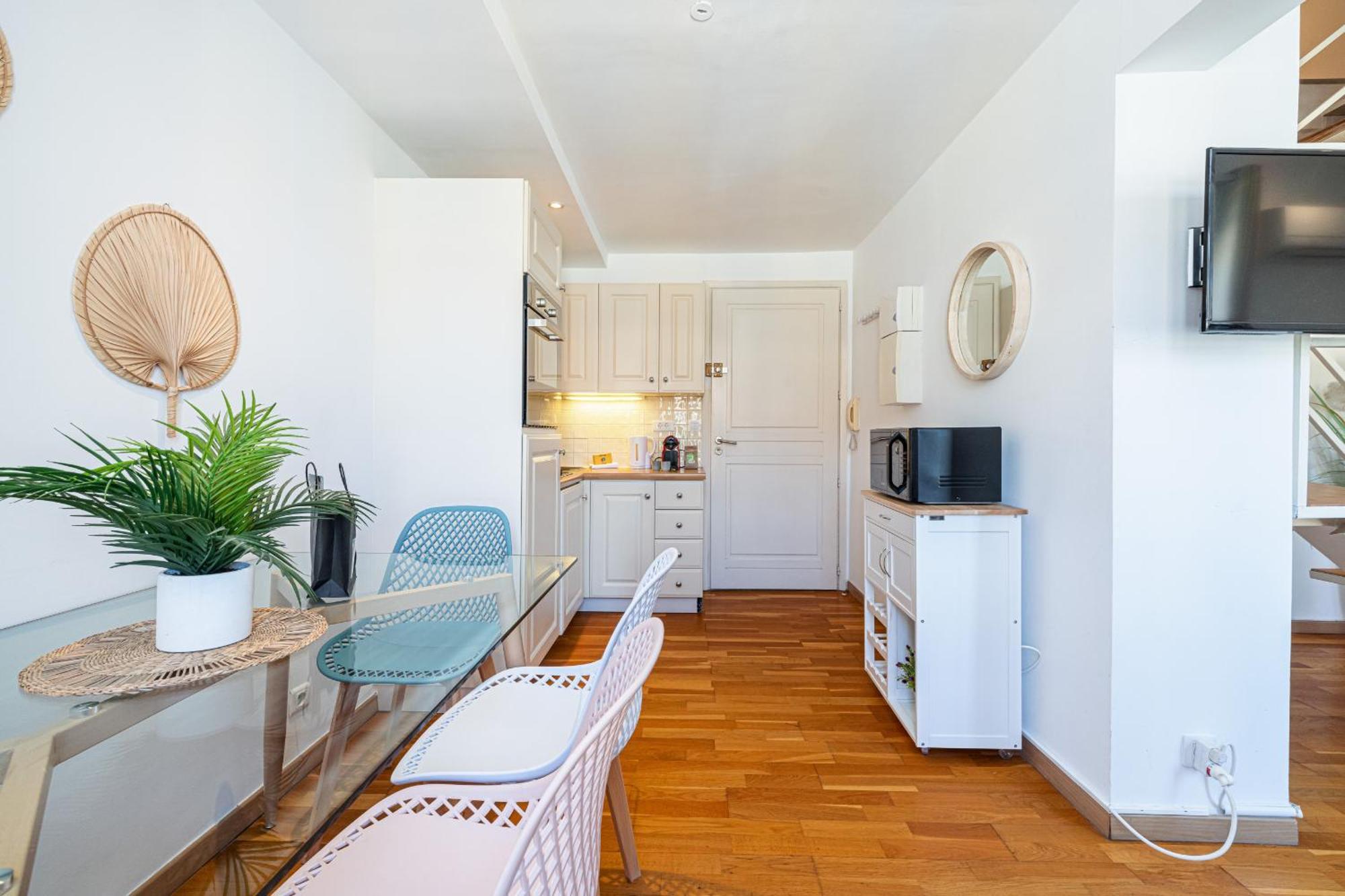 Апартаменты Massena Street - 1 Bdr Duplex With Ac & Parking Ницца Экстерьер фото