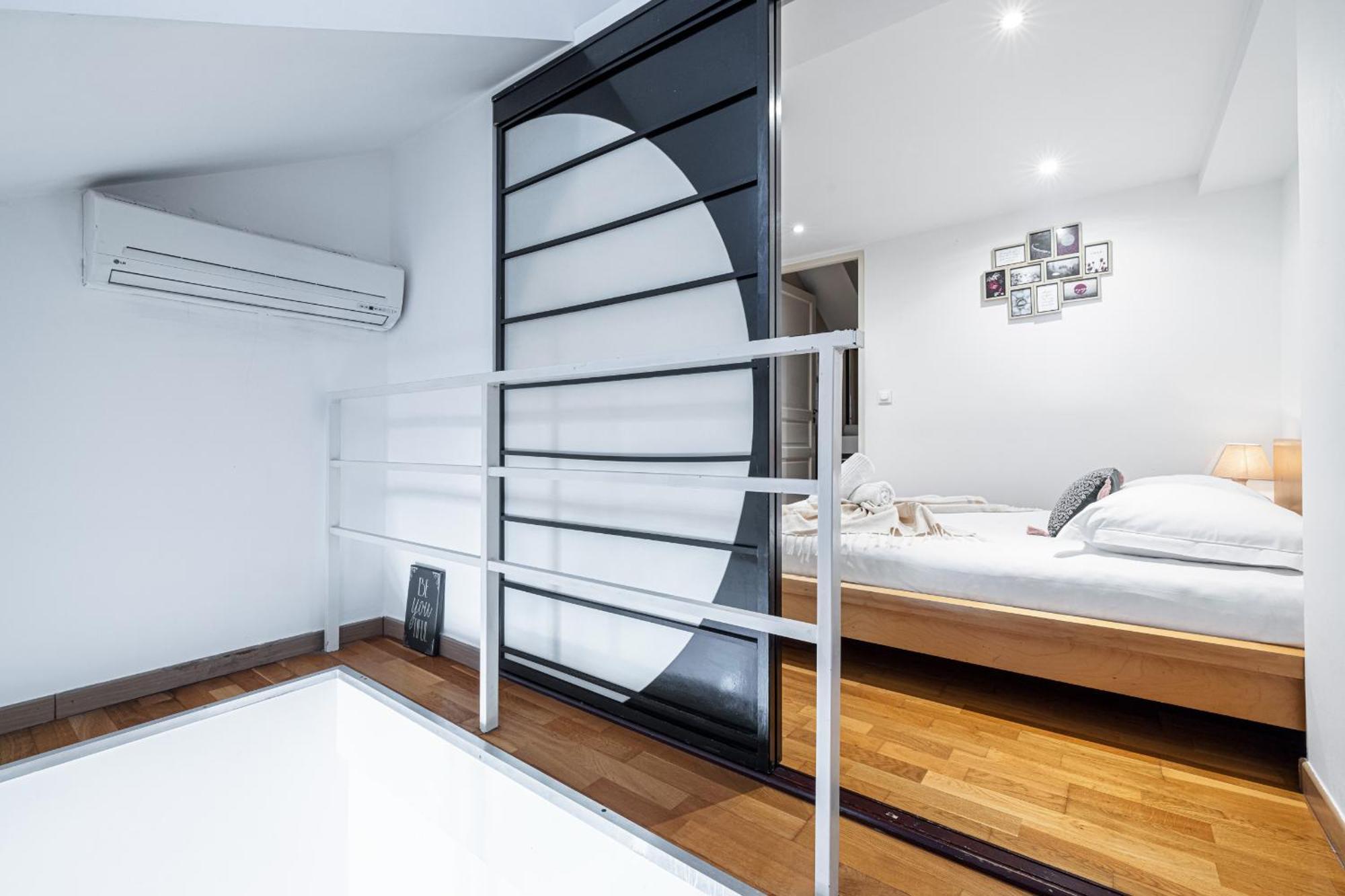 Апартаменты Massena Street - 1 Bdr Duplex With Ac & Parking Ницца Экстерьер фото